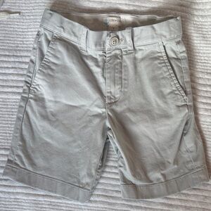Crewcuts Light Gray Flat-Front Chino Shorts (6)